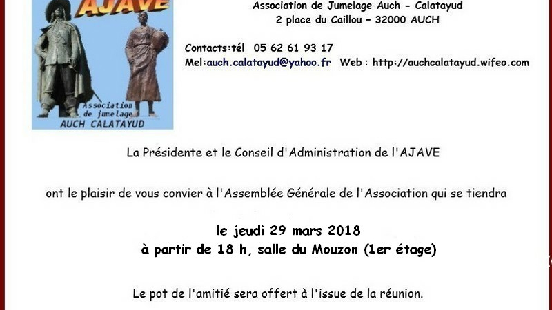 Assemblée Générale de l"AJAVE