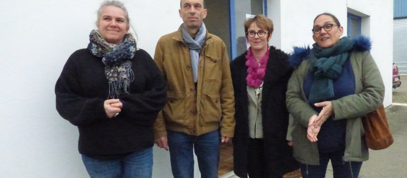 Inauguration des nouveaux locaux d'Energie M4 et de Territoire 32 Action Emploi 