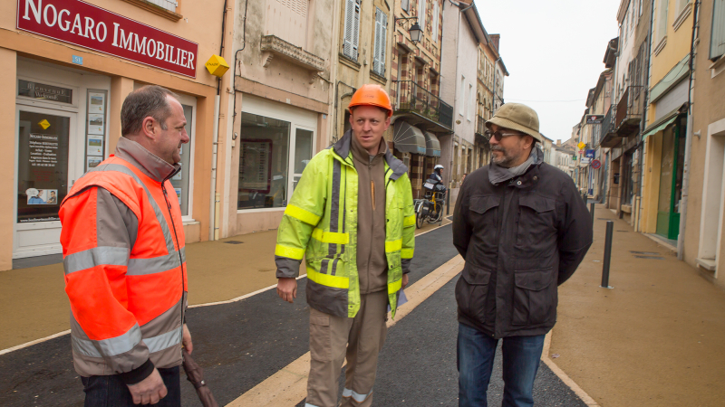 Fin du chantier rue de la République (ex-rue Nationale)