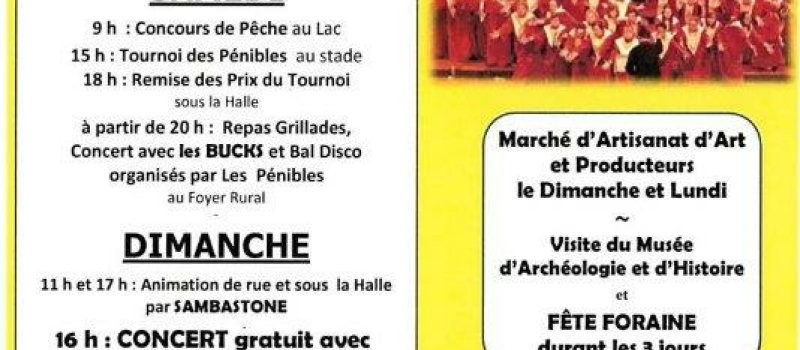 FESTI FOIRE  DE PAQUES à Mauvezin tout un programme !
