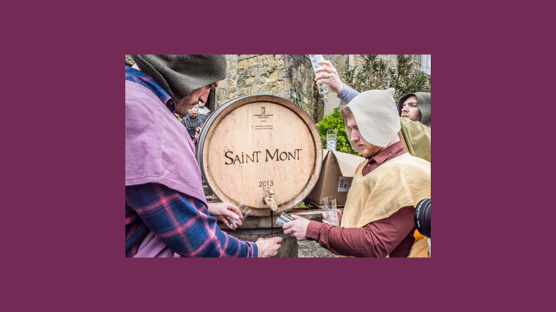 Saint-Mont – Mise en perce du tonneau de Faîte  