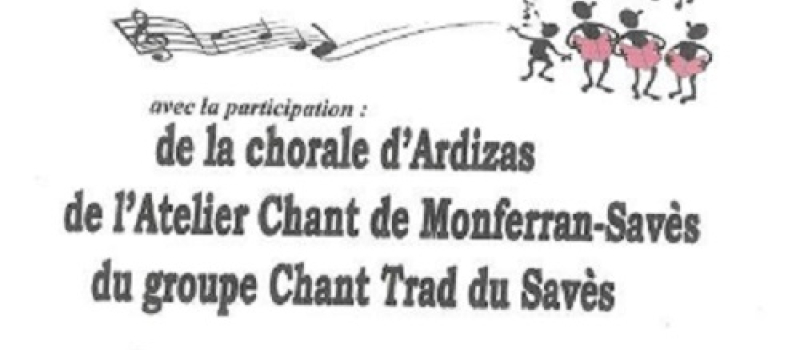 3 chorales chantent pour une bonne cause..