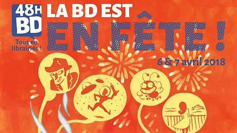 Les 48 heures de la BD à la librairie Corbel