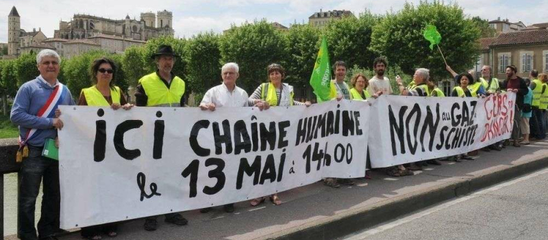 Le collectif 32 Non au gaz de schiste communique