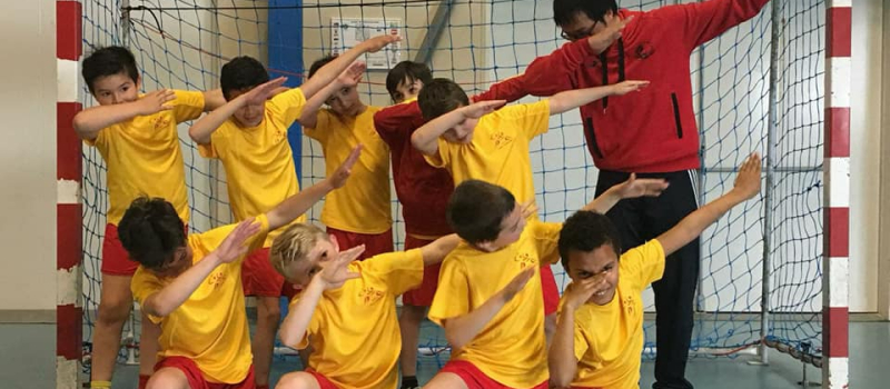 Les moins de 11 G du HBCL champions du Gers