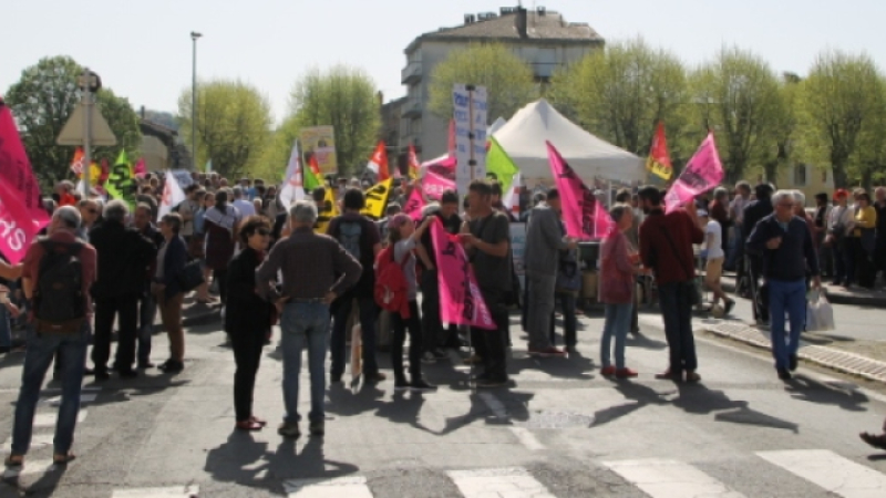 Manif et dérapageà Auch !