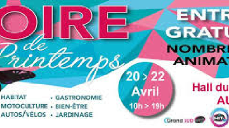 Dernier jour de la Foire de printemps ce dimanche 22 avril