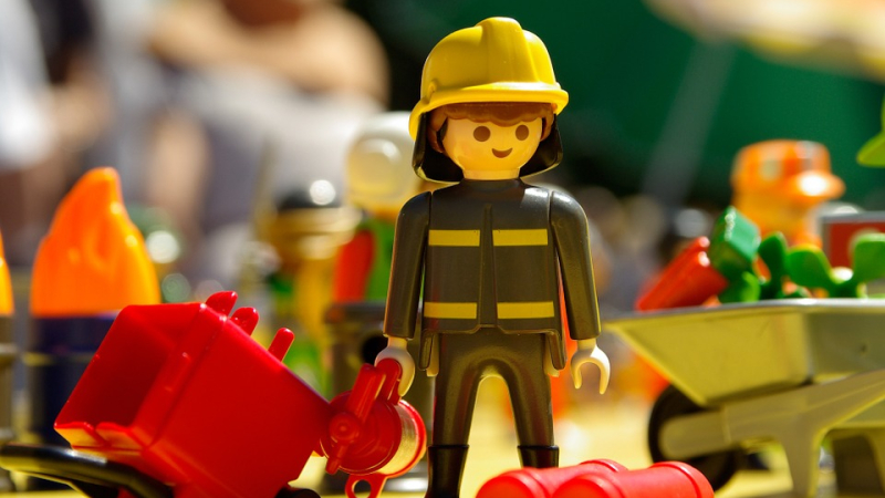 Les sapeurs-pompiers à la rencontre des élèves de l’école maternelle