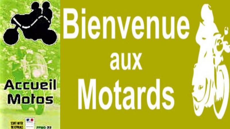 Charte d'accueil motards sur le département du Gers.