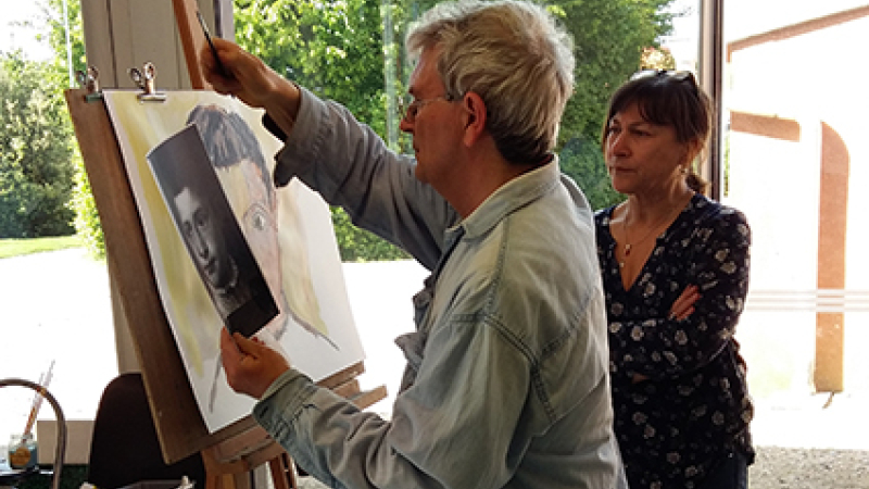 Campagn'Art des ateliers très actifs 