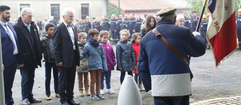 Miélan, cérémonie du 8 mai. 
