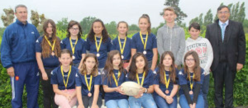 Double médailles de bronze pour les benjamines