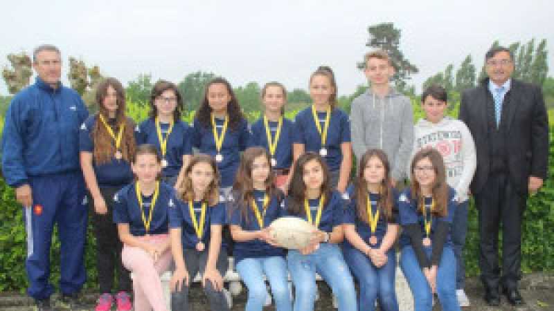 Double médailles de bronze pour les benjamines