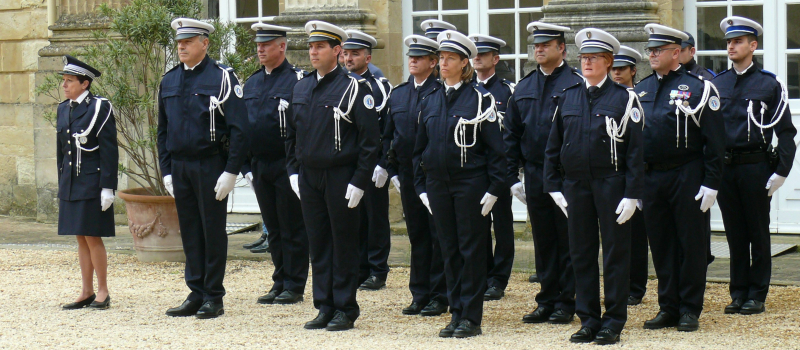 Hommage aux policiers morts pour la France