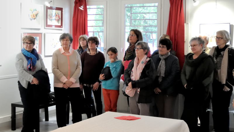 Nouvelle exposition des aquarellistes de l'Atelier du Lac