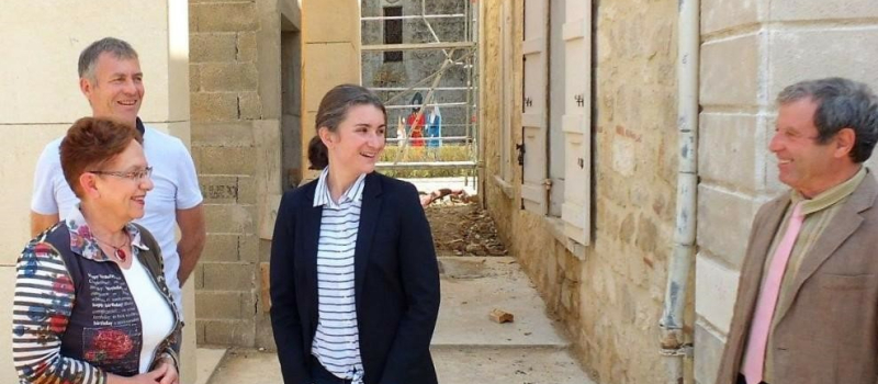 Visite de la Sous-préfète Isabelle Sendrané