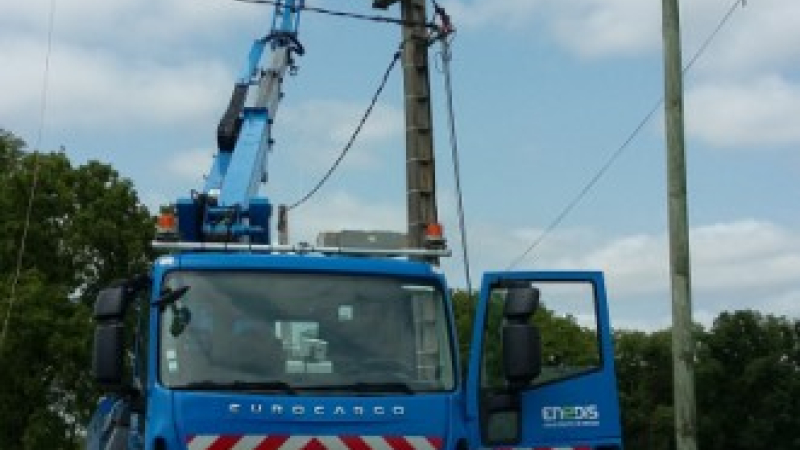 Protection des oiseaux et rénovation du réseau 20 000V Enedis compatible 