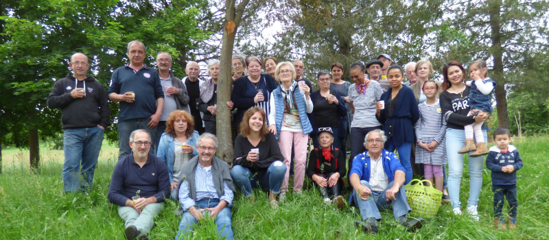 La fête des voisins de la rue du Pavillon 