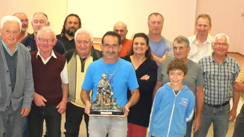 Concours de pêche : Thierry Martinez sur le podium