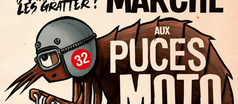 Marché aux puces motos