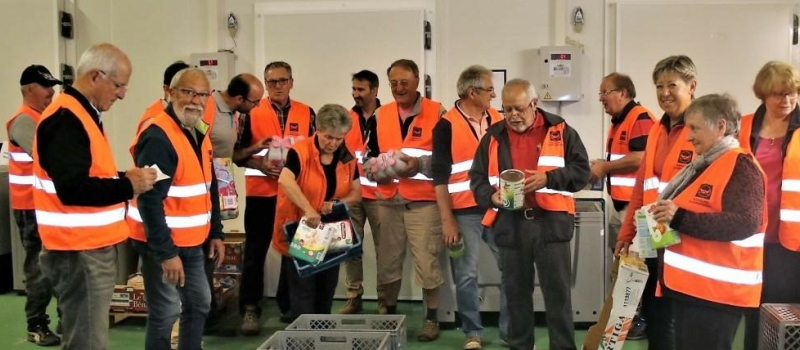 Une très belle collecte à la Banque Alimentaire