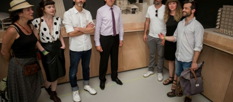 Le maire d’Auch à l'inauguration de la Biennale de l’architecture de Venise 
