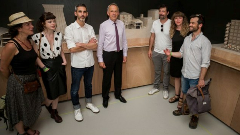 Le maire d’Auch à l'inauguration de la Biennale de l’architecture de Venise 