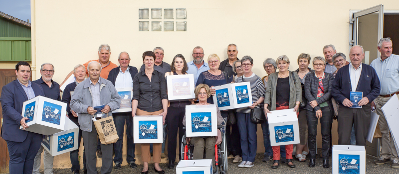 Présentation du Budget participatif gersois à Bourrouillan 