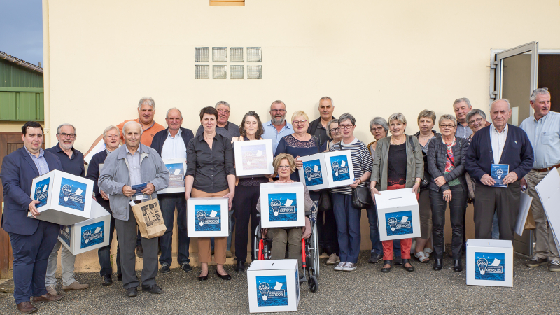 Présentation du Budget participatif gersois à Bourrouillan 