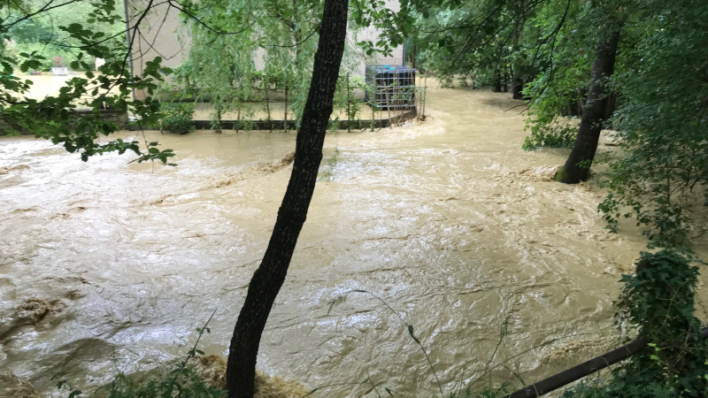 Inondations à Saint-Clar