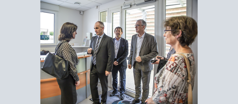 Catherine Séguin visite l’usine Fabre d’Aignan  