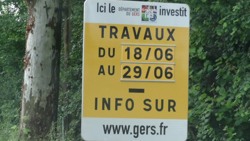 Travaux sur la départementale 929 et perturbation de la circulation 