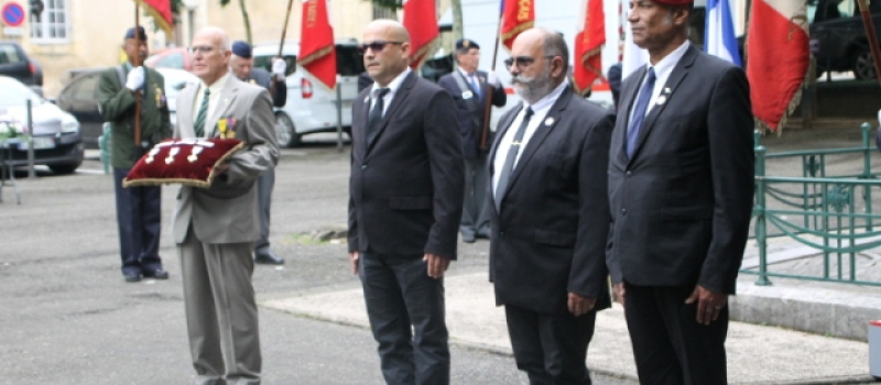 3 médaillés militaires de la Force Noire mis à l'honneur.