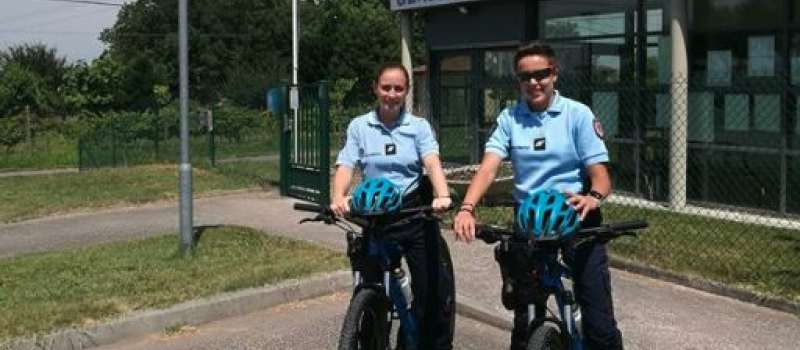 Les gendarmes patrouillent aussi en vélo