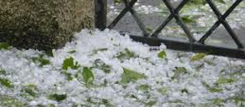 violent orage de grêle sur une petite partie du Gers