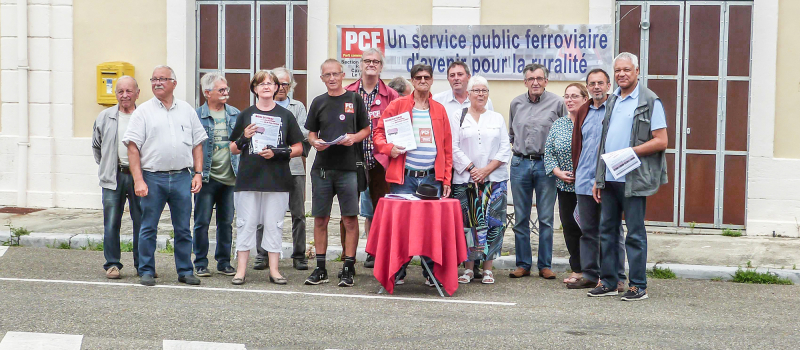 Le PC rejoint la lutte contre les camions transnationaux commencée à Nogaro…