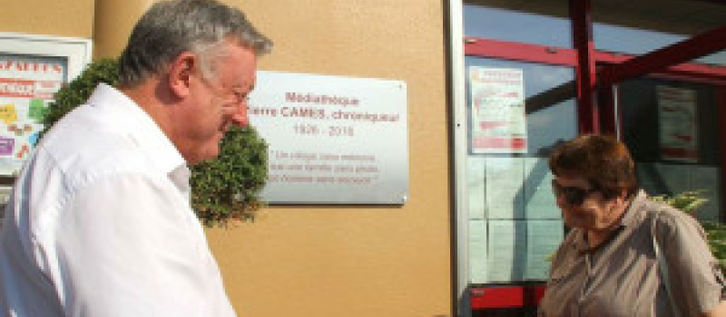 La municipalité rend hommage à Pierre Cames