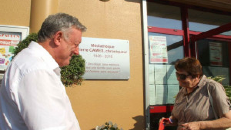 La municipalité rend hommage à Pierre Cames