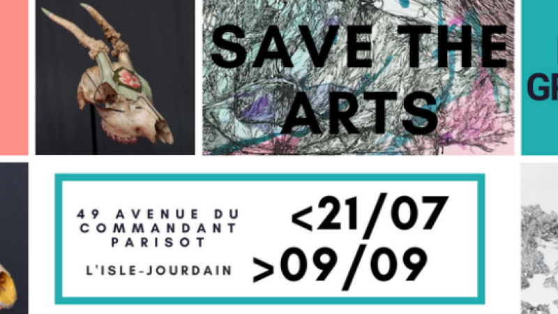 SAVE THE ARTSmet à l’honneur les créations de jeunes artistes pluridisciplinaires. 