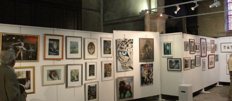 Les expositions s'enchaînent à l'Espace Saint Michel. 