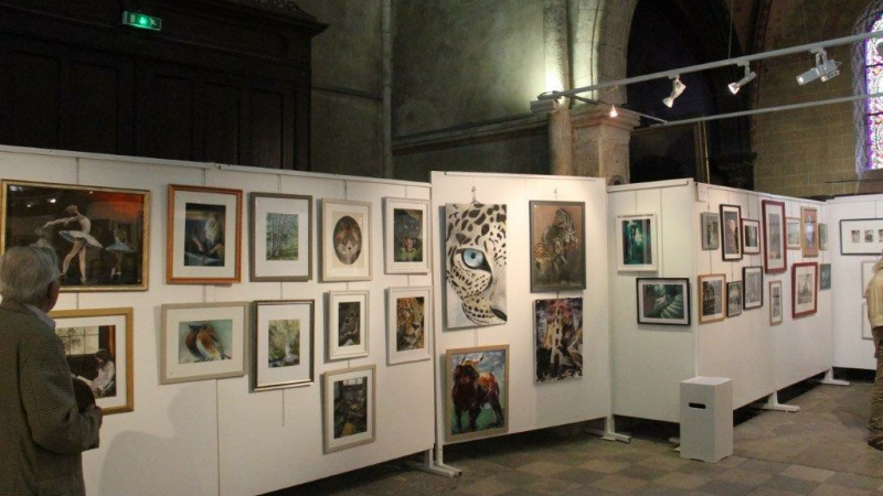Les expositions s'enchaînent à l'Espace Saint Michel. 