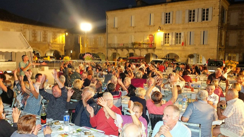 Succès du repas dansant des pompiers