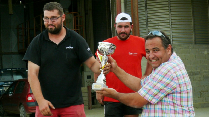 Bastien Menon champion départemental du concours de labour