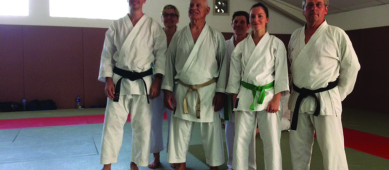 Stage de Karaté avec Jean-Pierre Lavorato,