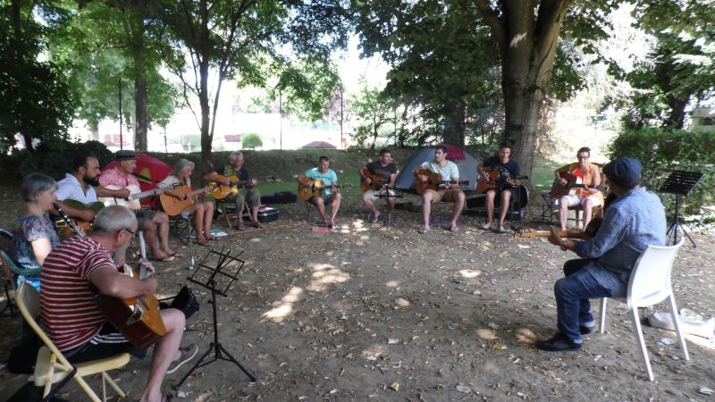 Jazz Manouche au camping de l'Arros