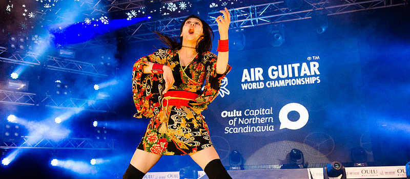 Devenez Air Guitarist 