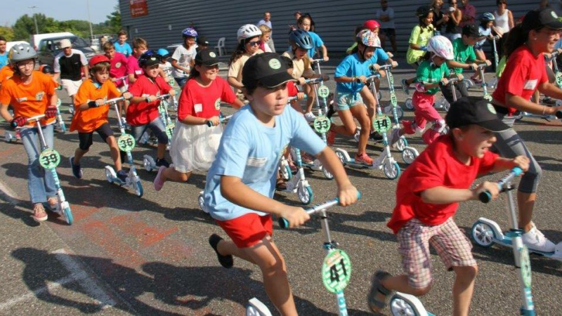 Fêtes de la Bouquerie : C'est parti pour les courses à trottinettes 