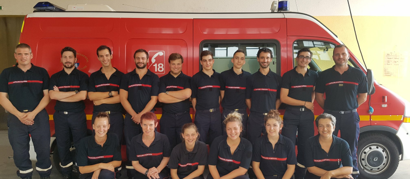 Un pas de plus pour les nouvelles recrues chez les sapeurs pompiers