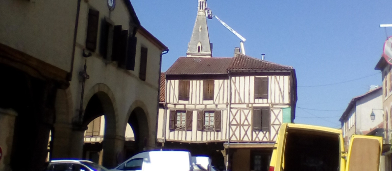 Un chantier vertigineux