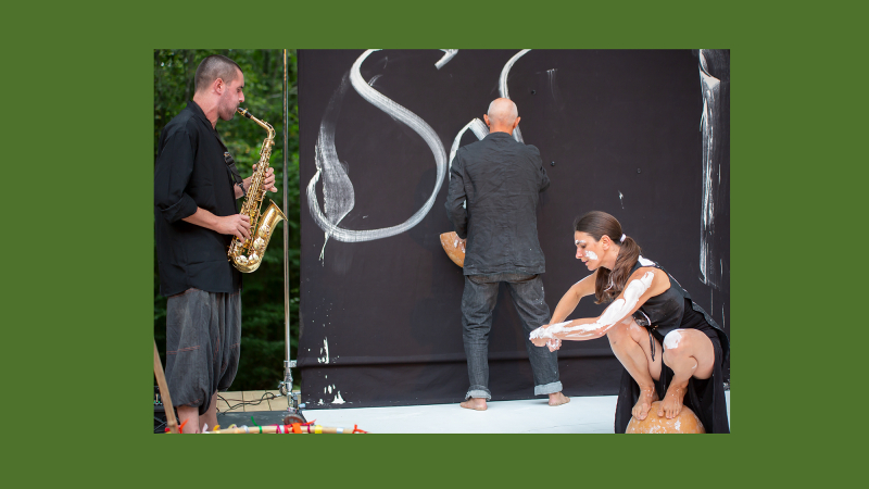 «Moissons d’été» à Termes (10.08.2018): danse, musique et calligraphie  